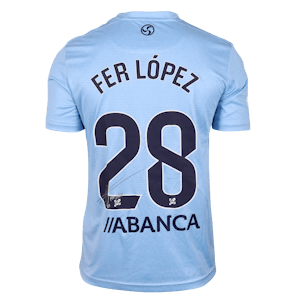 Camisa de Fernando López González RC Celta