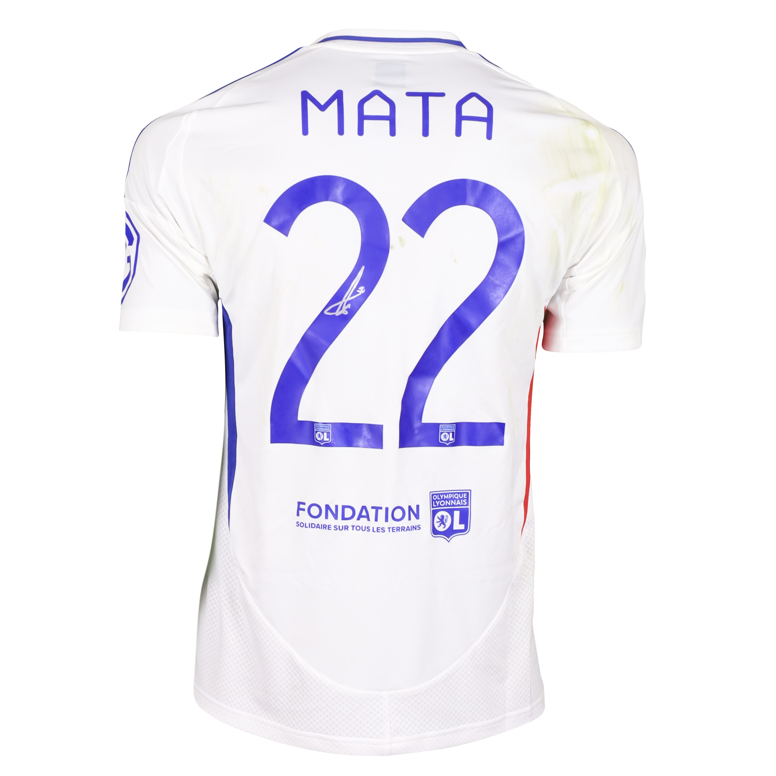 Clinton Mata Olympique Lyonnais shirt