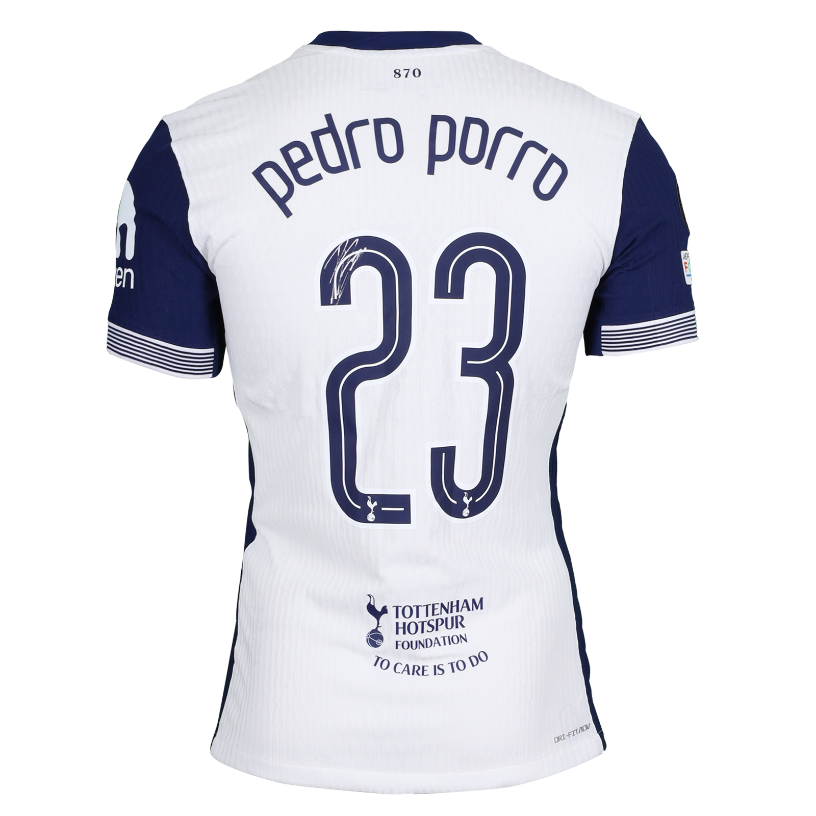 Pedro Porro Tottenham Hotspur shirt