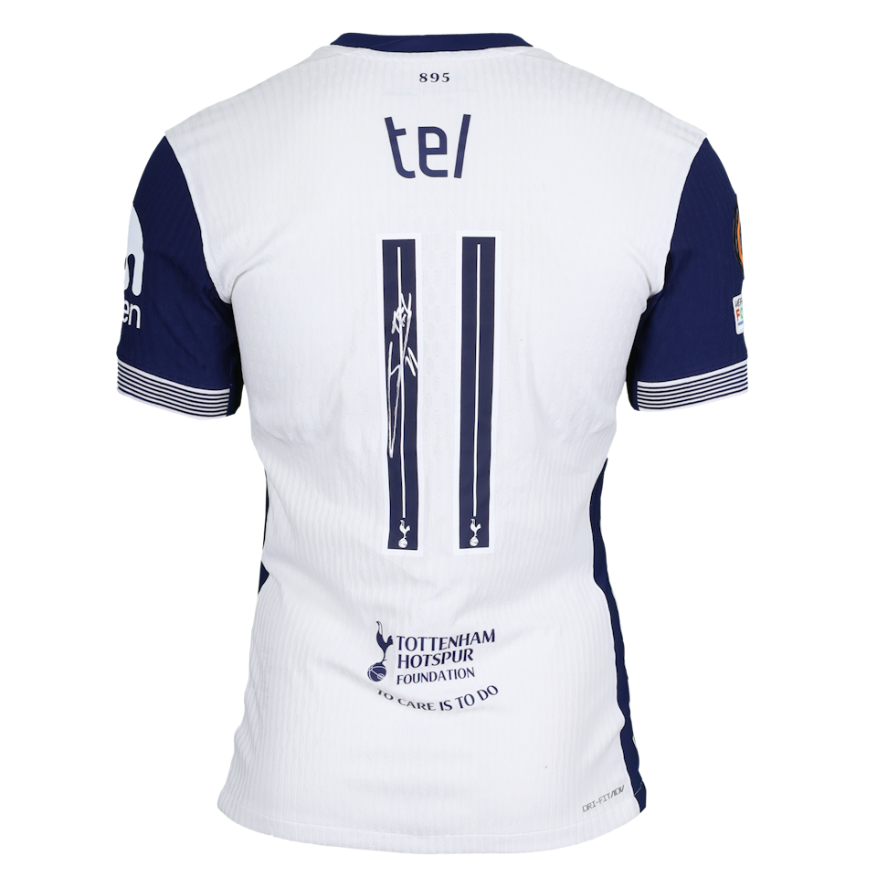 Mathys Tel Tottenham Hotspur shirt