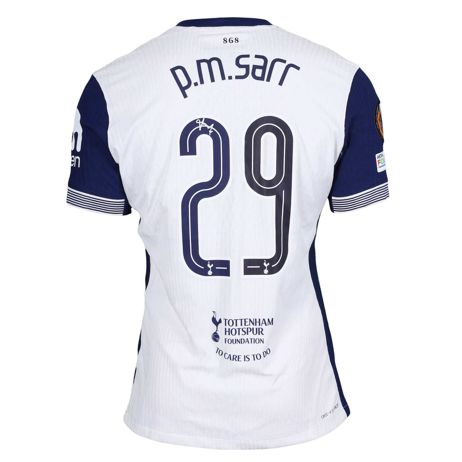 Pape Matar Sarr Tottenham Hotspur shirt