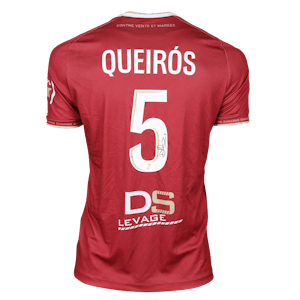 Diogo Queirós USL Dunkerque shirt