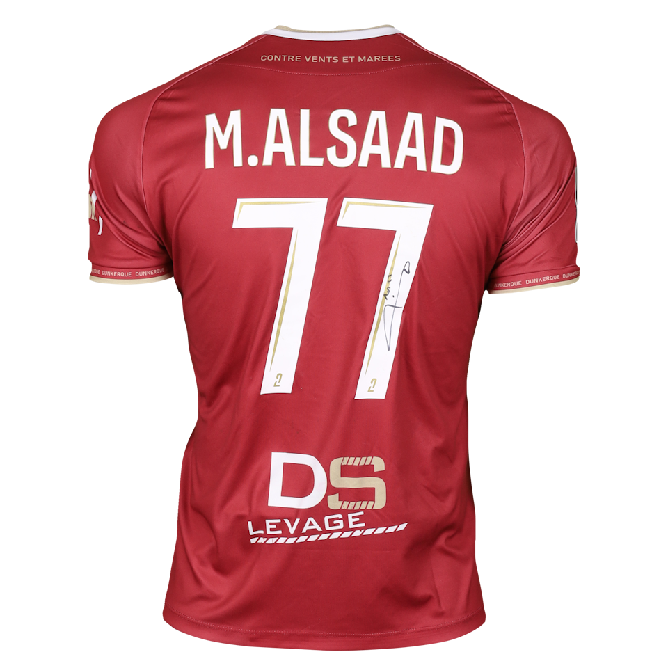 Maillot de Muhannad Yahya Saeed Al Saad (USL Dunkerque)