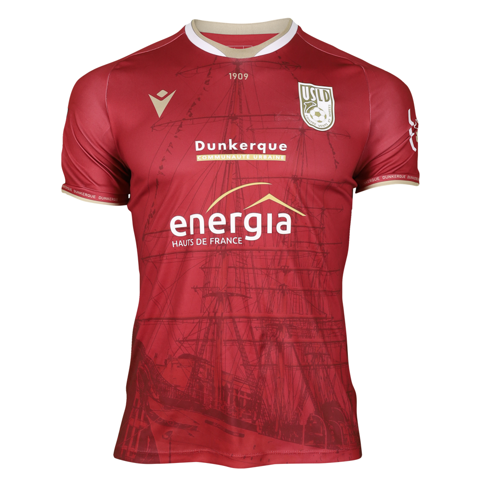 Maillot de Muhannad Yahya Saeed Al Saad (USL Dunkerque)