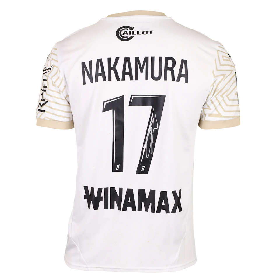 Keito Nakamura 中村敬斗 Stade de Reims jersey