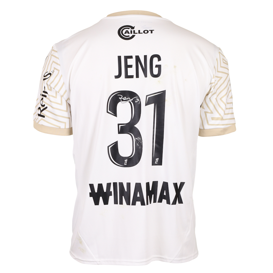 Malcolm John Matarr Jeng Stade de Reims shirt