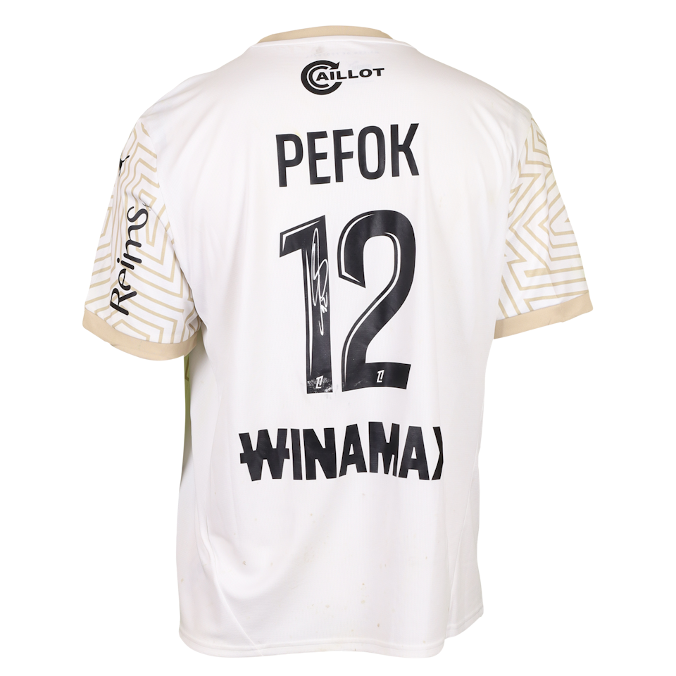 Maillot de Jordan Siebatcheu (Stade de Reims)