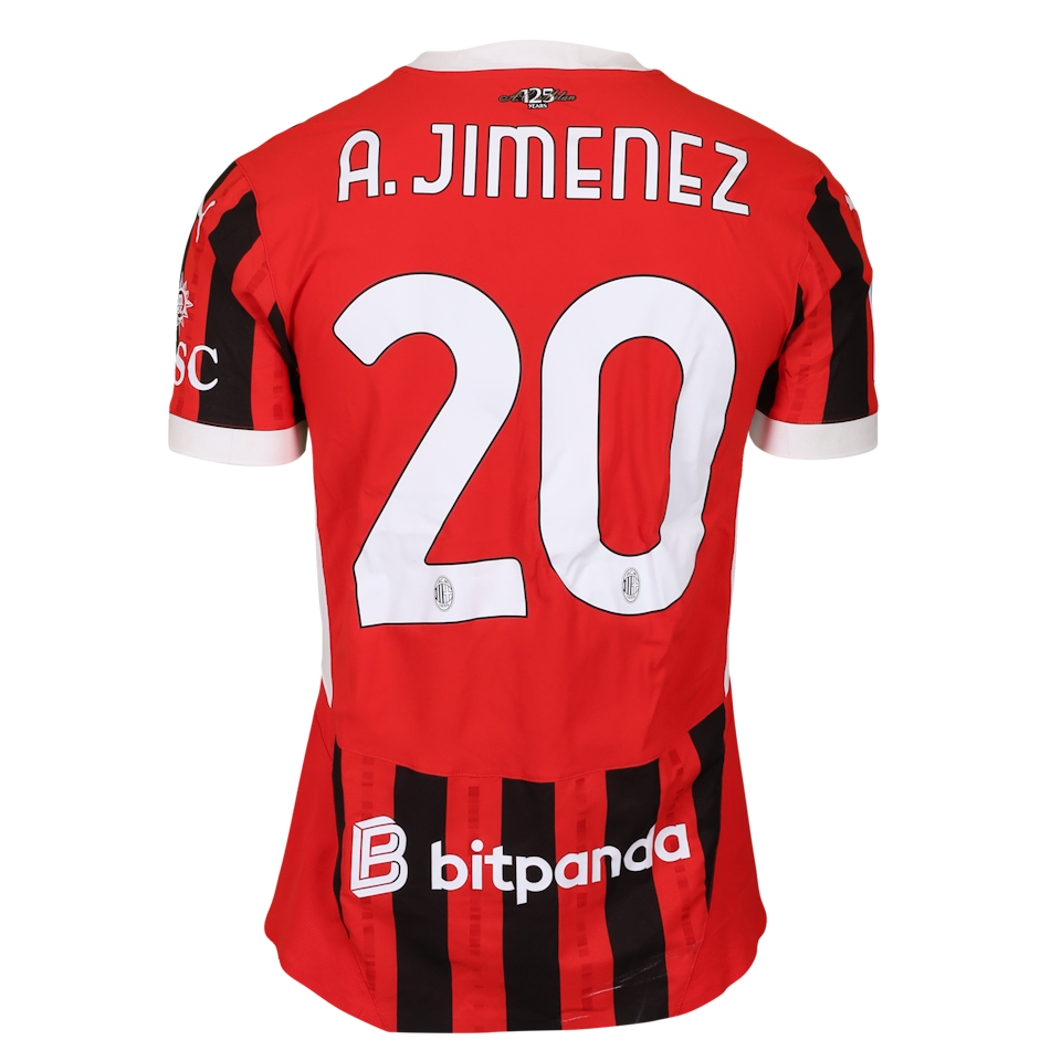 Alejandro Jiménez Sánchez AC Milan shirt