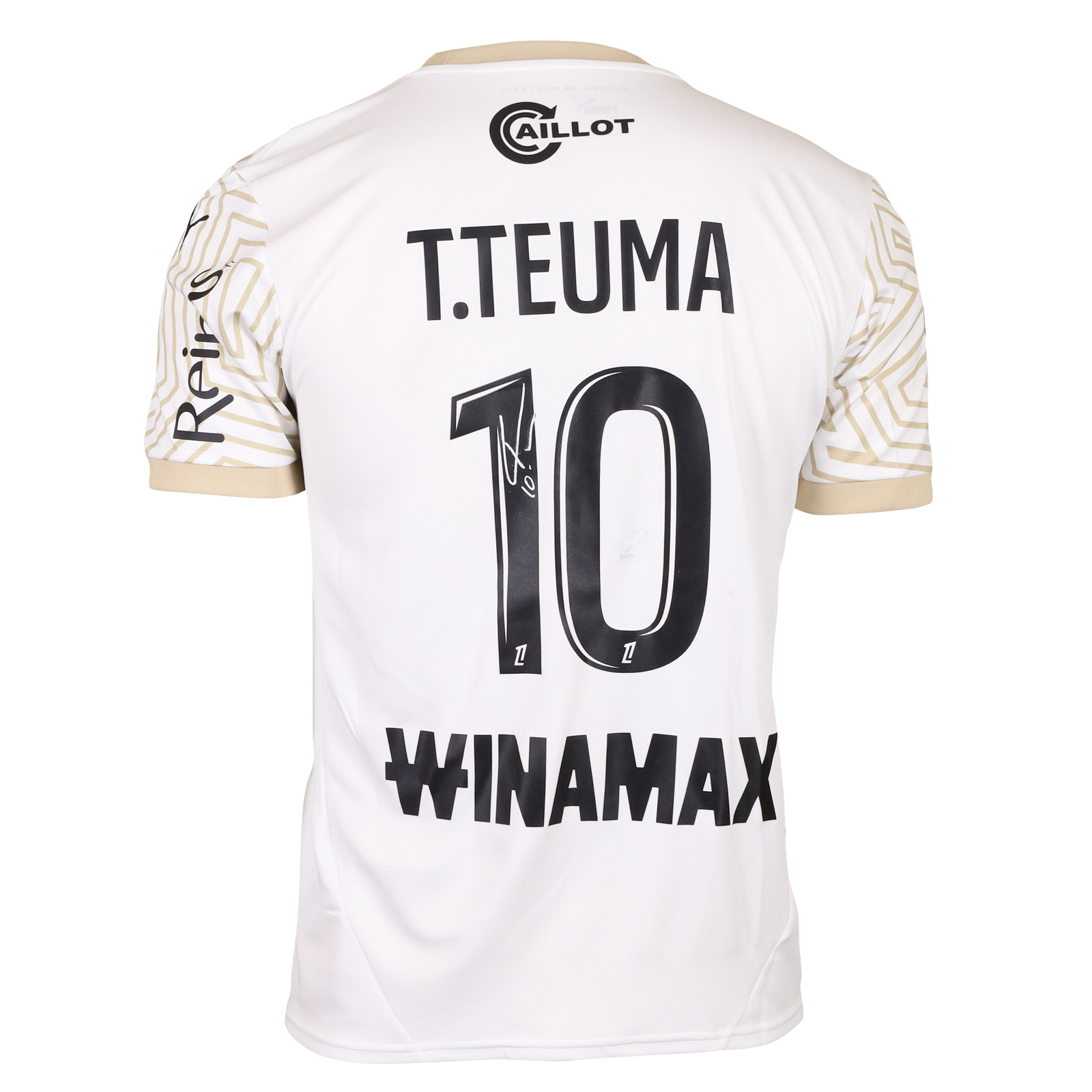 Maillot de Teddy Teuma (Stade de Reims)
