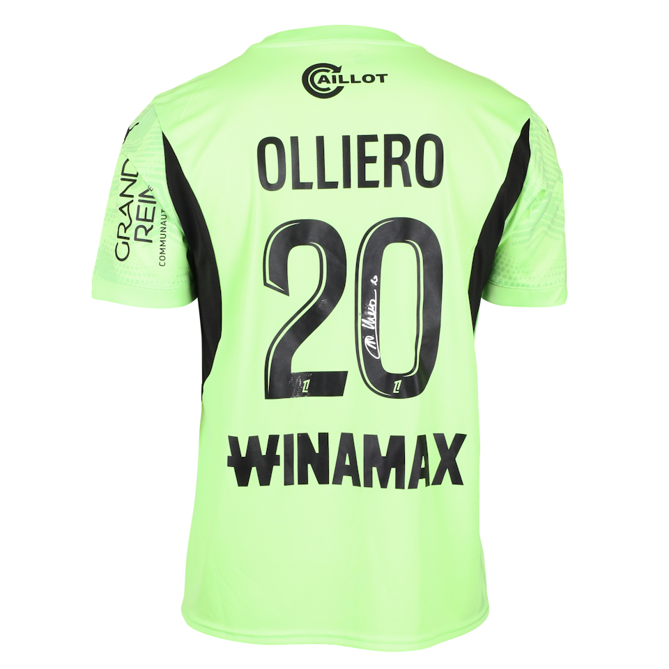 Alexandre Olliero Stade de Reims shirt