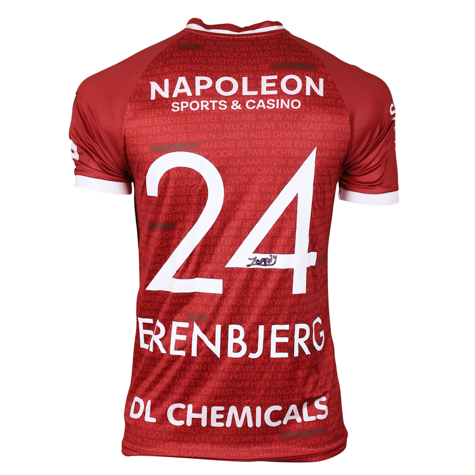 Shirt van Jeppe Erenbjerg SV Zulte Waregem