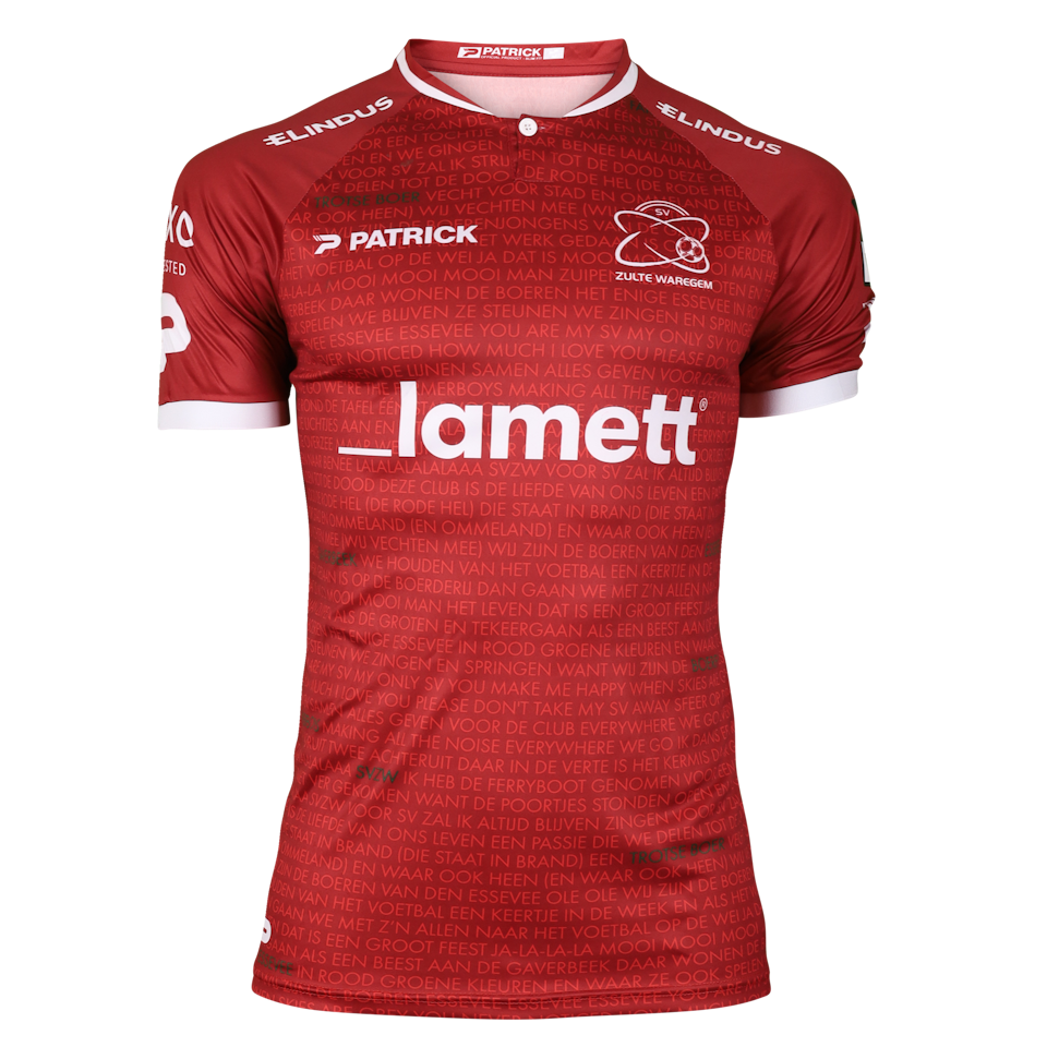 Shirt van Jeppe Erenbjerg SV Zulte Waregem
