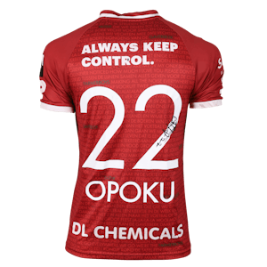 来自SV Zulte Waregem的Joseph Amankwaah Opoku球衣