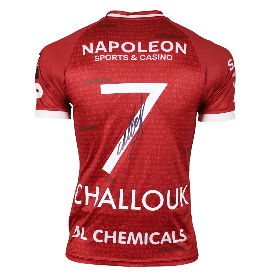 Youssef Challouk SV Zulte Waregem jersey