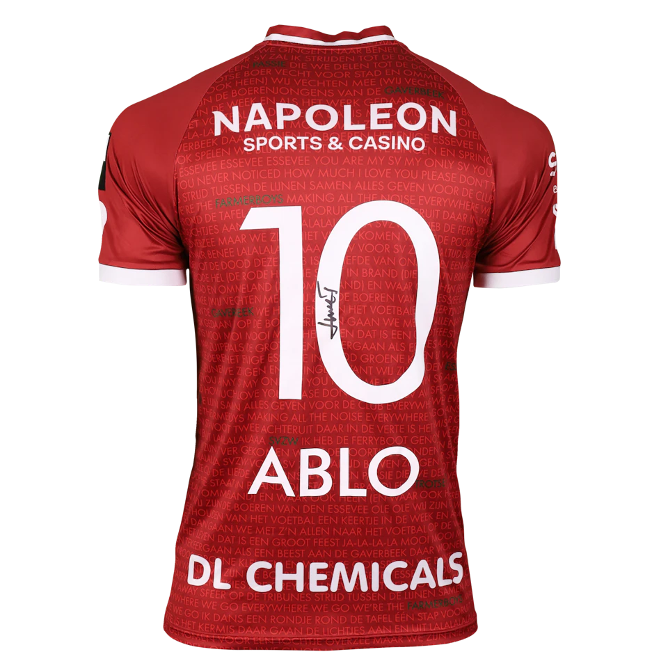 Abdoulaye Traoré SV Zulte Waregem のシャツ