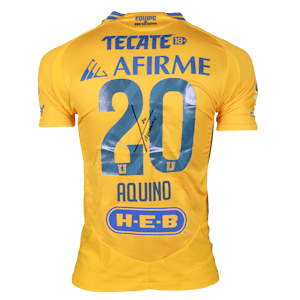 Javier Ignacio Aquino Carmona Tigres UANL shirt