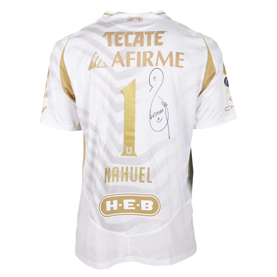 来自Tigres UANL的Nahuel Ignacio Guzmán球衣