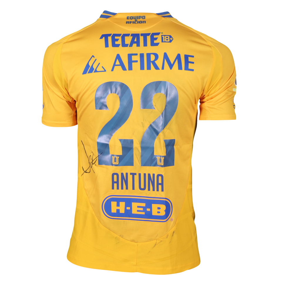 Carlos Uriel Antuna Romero Tigres UANL shirt