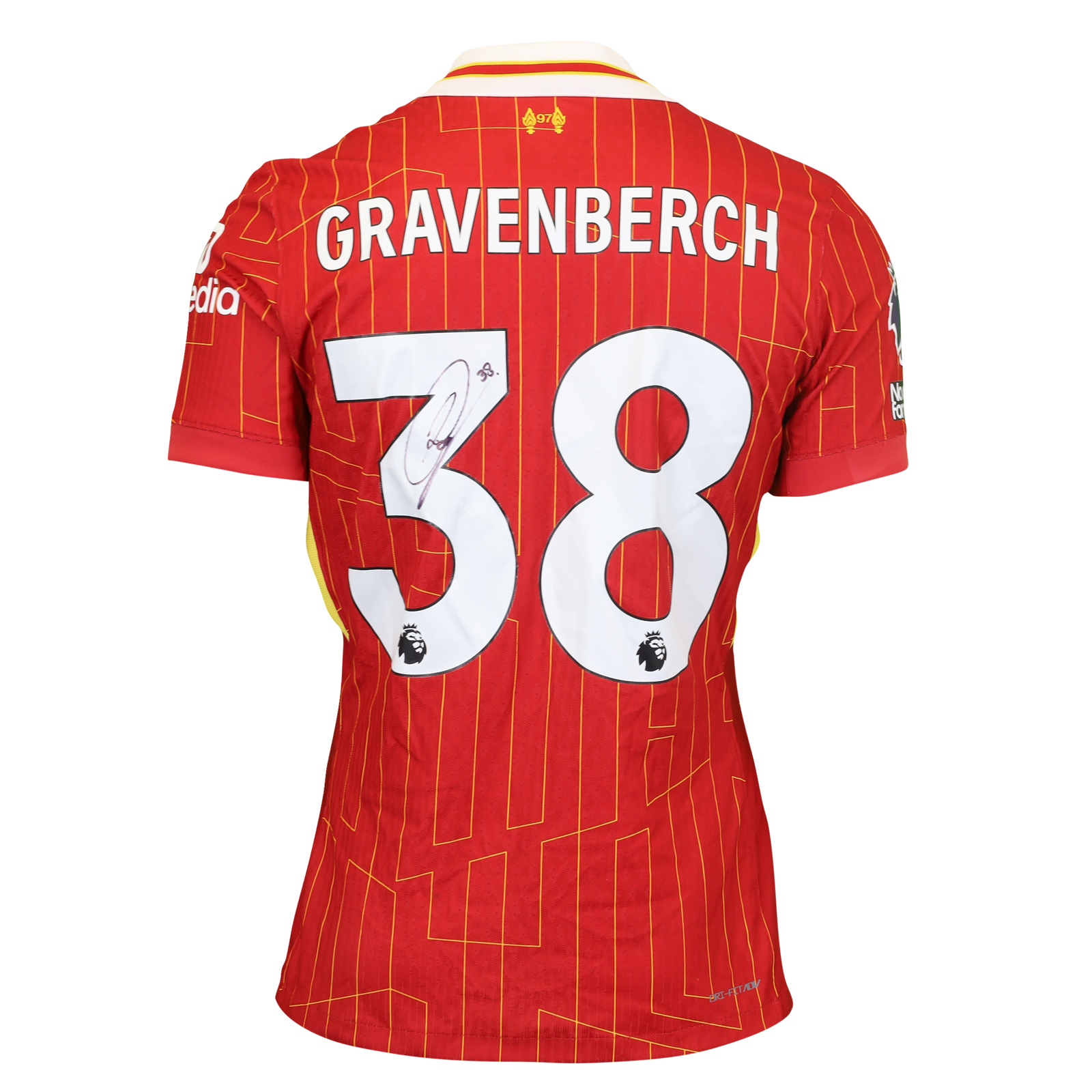 Ryan Gravenberch Liverpool shirt