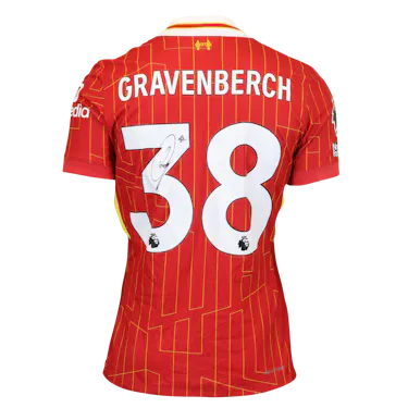Ryan Gravenberch Liverpool shirt