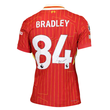 Conor Bradley Liverpool shirt