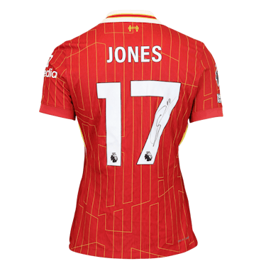 Curtis Jones Liverpool shirt