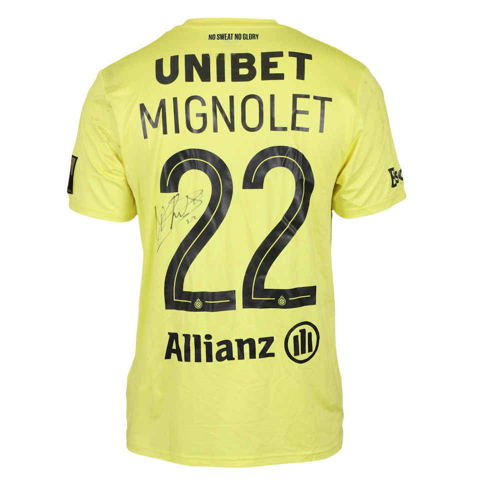 Simon Mignolet Club Brugge shirt