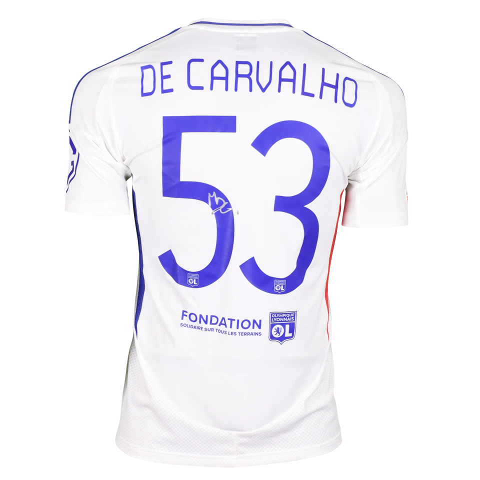 Maillot de Mathys de Carvalho (Olympique Lyonnais)