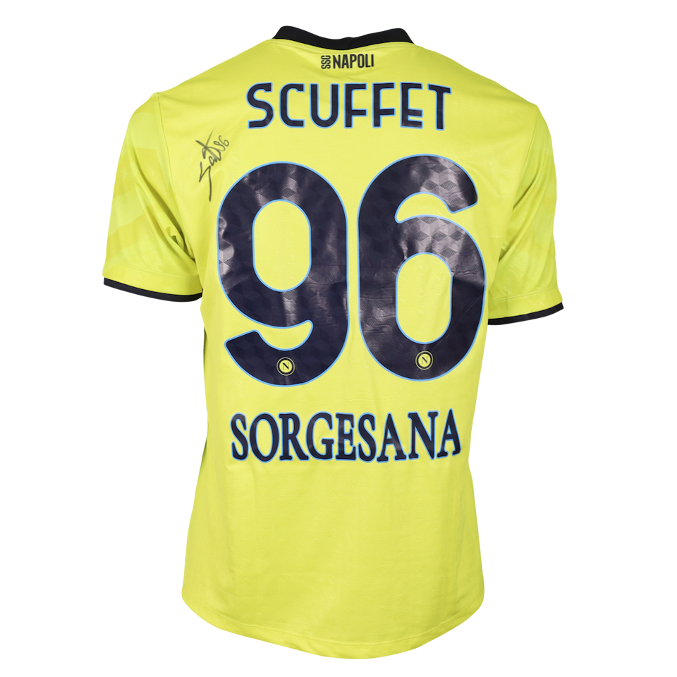 Simone Scuffet Napoli shirt
