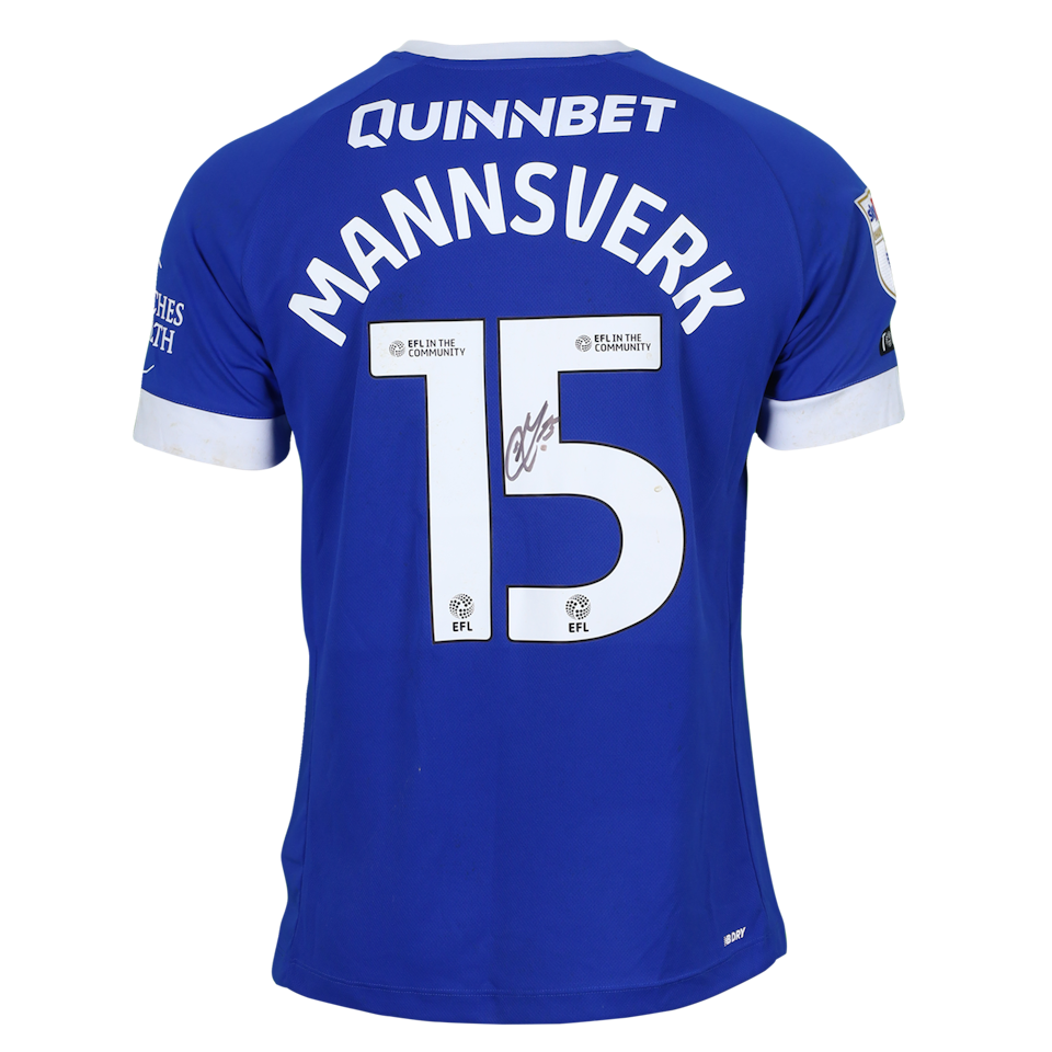Sivert Mannsverk Cardiff City FC jersey