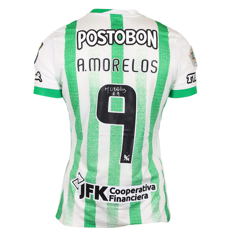 Alfredo José Morelos Aviléz Atlético Nacional jersey