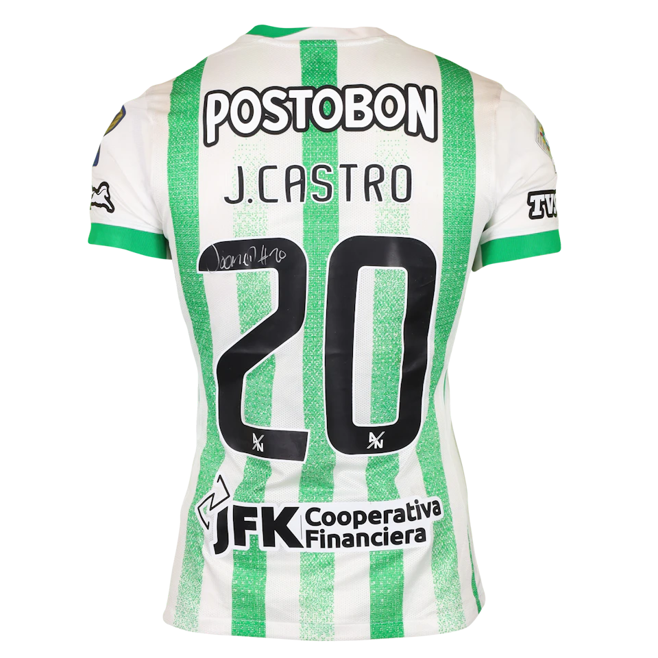 来自Atlético Nacional的Joan Castro球衣