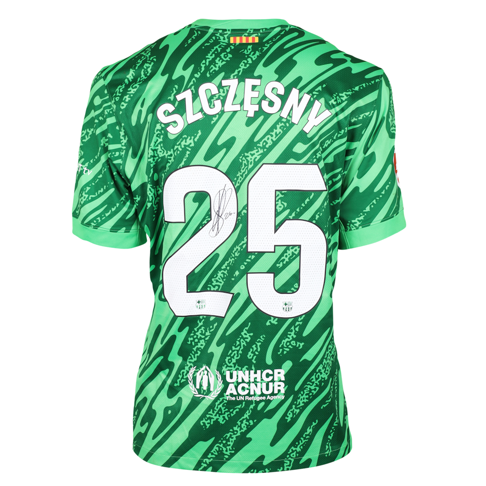 Wojciech Szczęsny FC Barcelona shirt