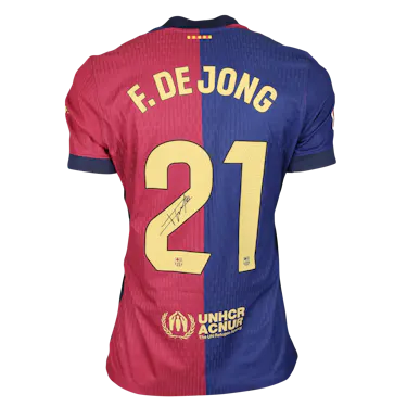 Frenkie de Jong FC Barcelona shirt