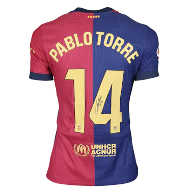 Pablo Torre Carral FC Barcelona jersey