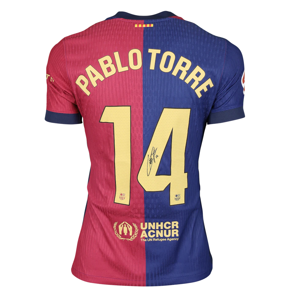 Pablo Torre Carral FC Barcelona jersey