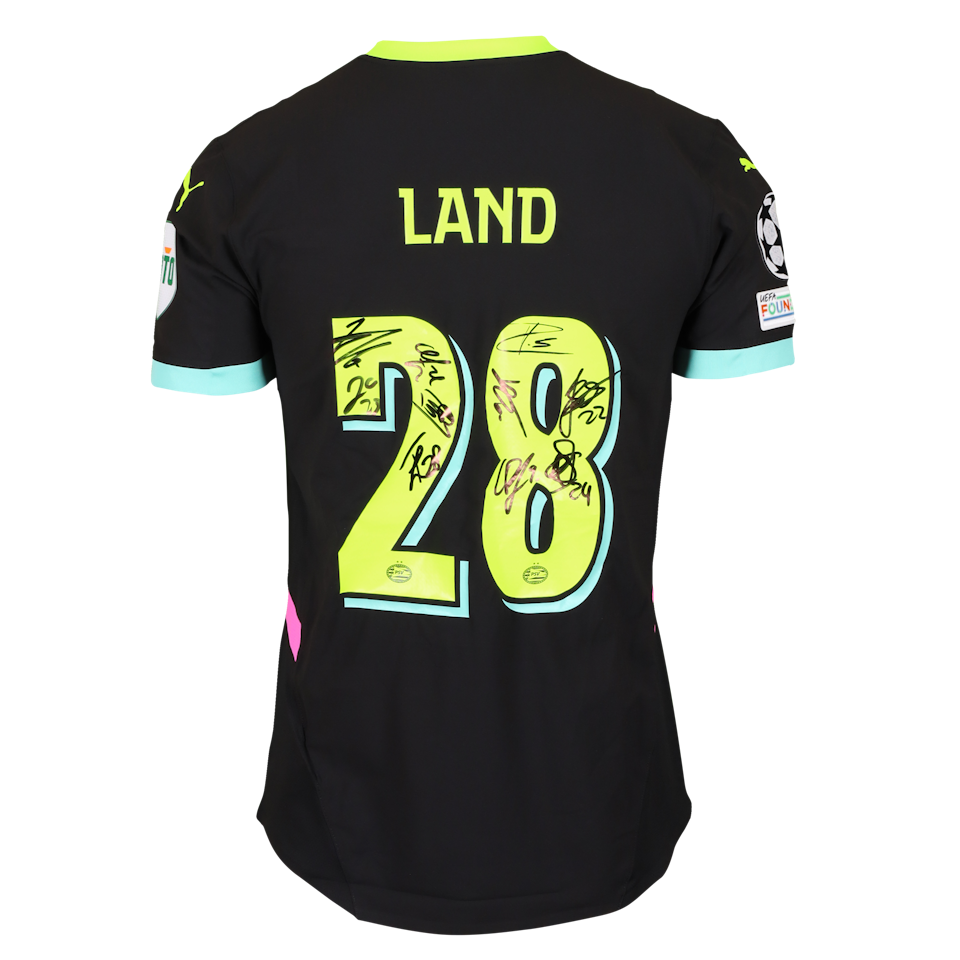 Tygo Land PSV camisa.