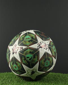 Squad Signed Champions League ball - knockout stage