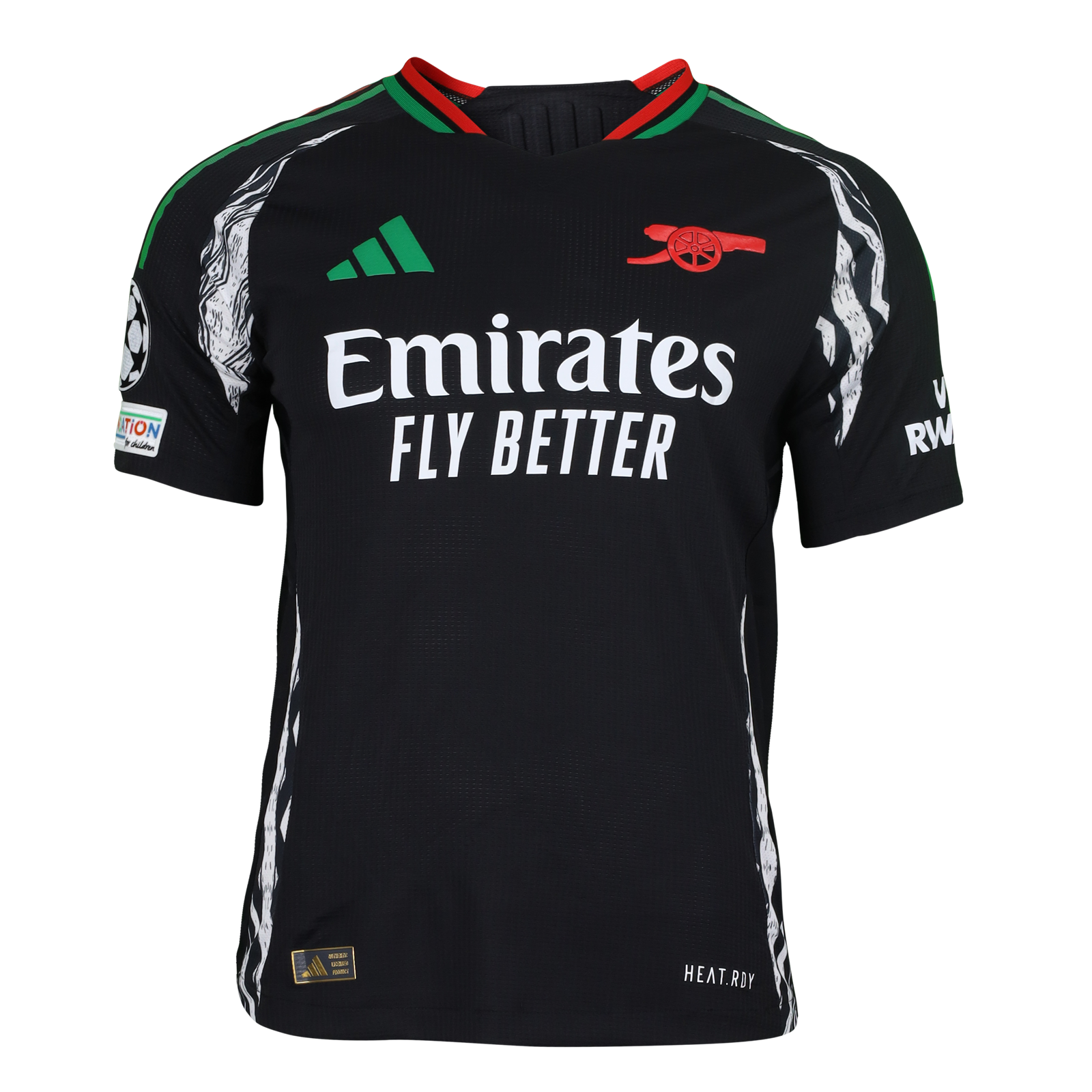 Martin Ødegaard | Arsenal | Real Madrid - Arsenal | MatchWornShirt