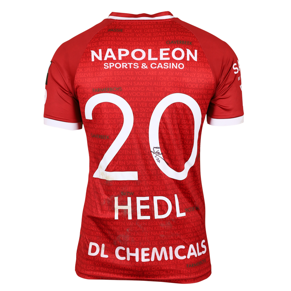Tobias Hedl SV Zulte Waregem jersey