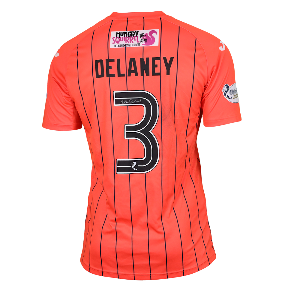 Zak Delaney Greenock Morton shirt
