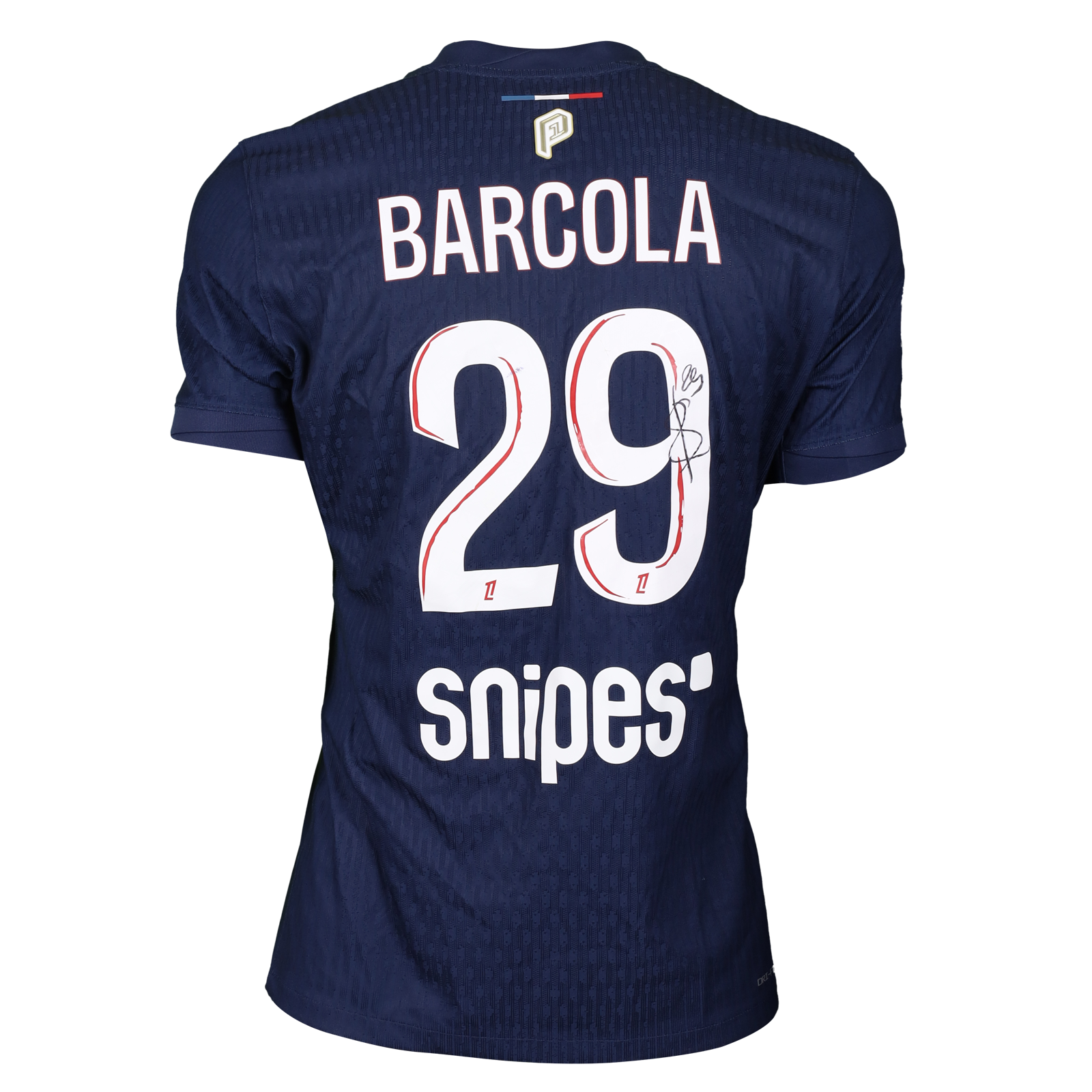 Bradley Barcola Paris Saint-Germain shirt