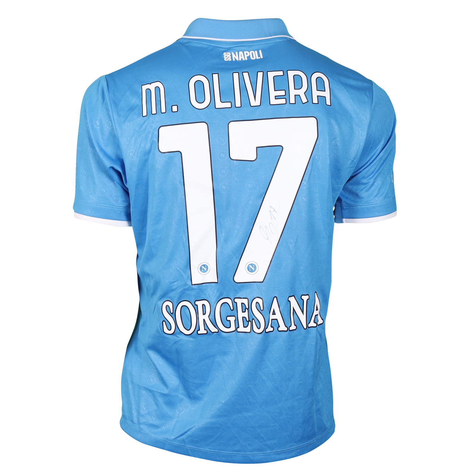 Mathías Olivera SSC Napoli shirt