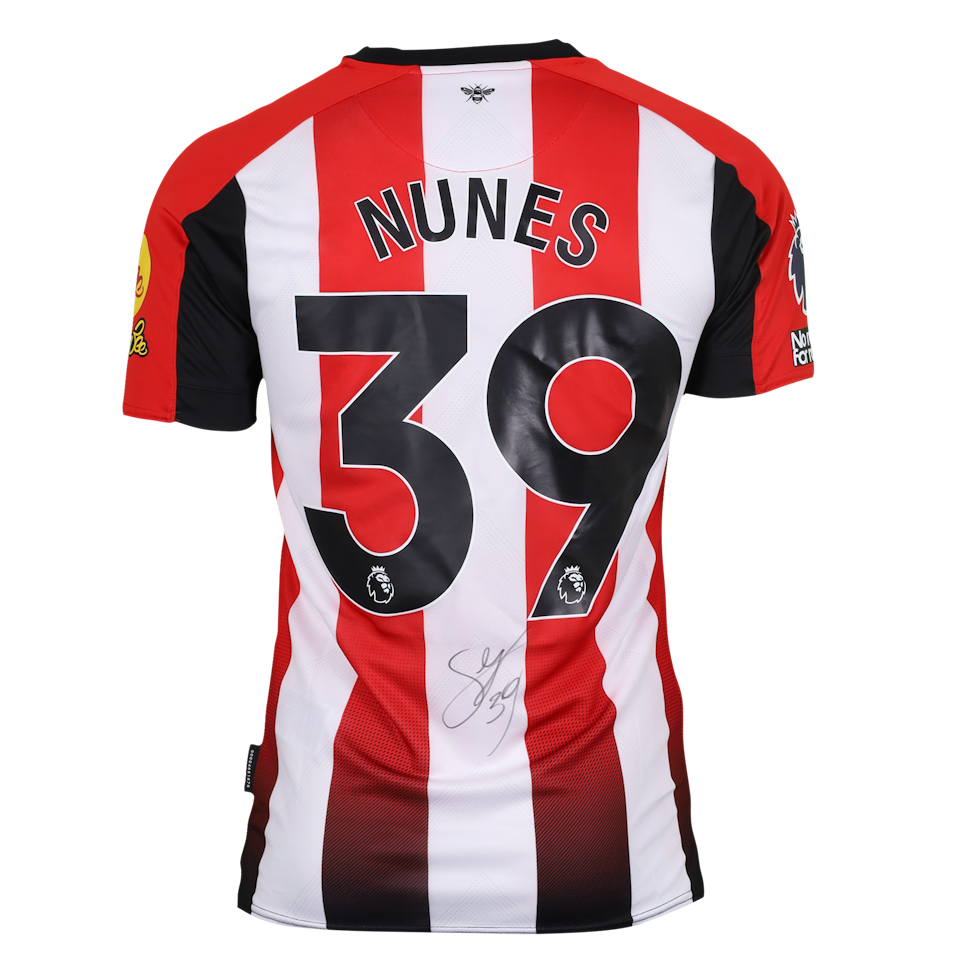 Gustavo Nunes Fernandes Gomes Brentford shirt