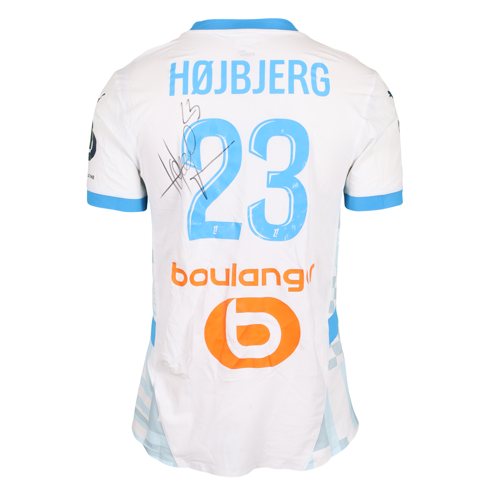 Pierre-Emile Højbjerg Olympique de Marseille shirt