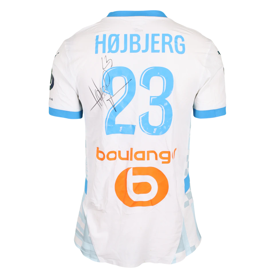 Pierre-Emile Højbjerg Olympique de Marseille shirt