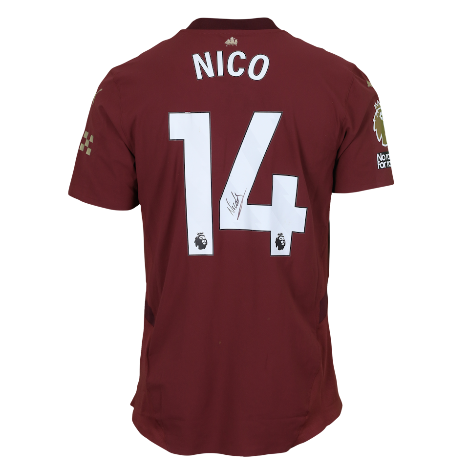Nicolás González Iglesias Manchester City jersey