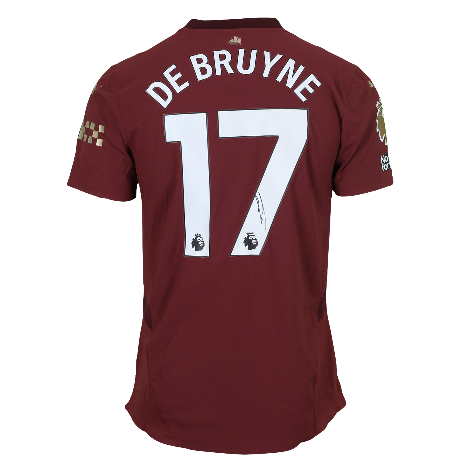 De Bruyne サイン入りユニフォーム Kevin De Bruyne & Noel Gallagher | Signed Shirt | Manchester