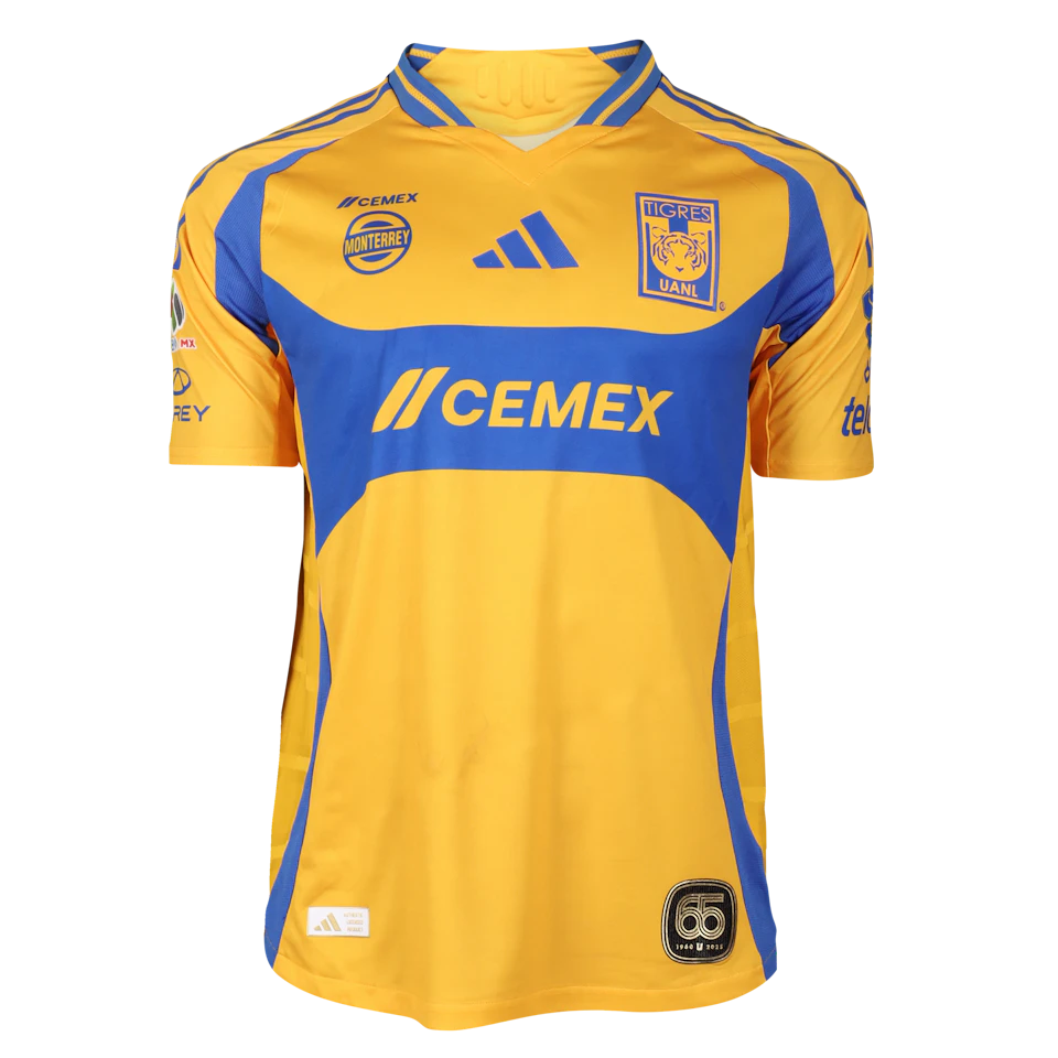 来自Tigres UANL的Juan Francisco Brunetta球衣