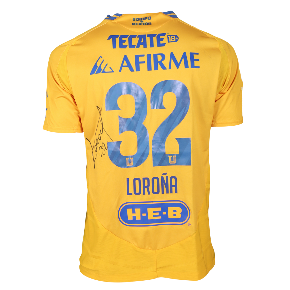 Camisa de Vladimir Loroña Tigres UANL